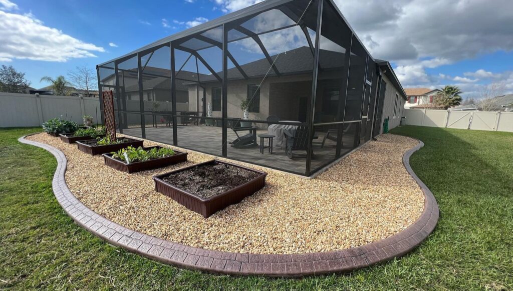 landscape curbing Cape Coral Florida